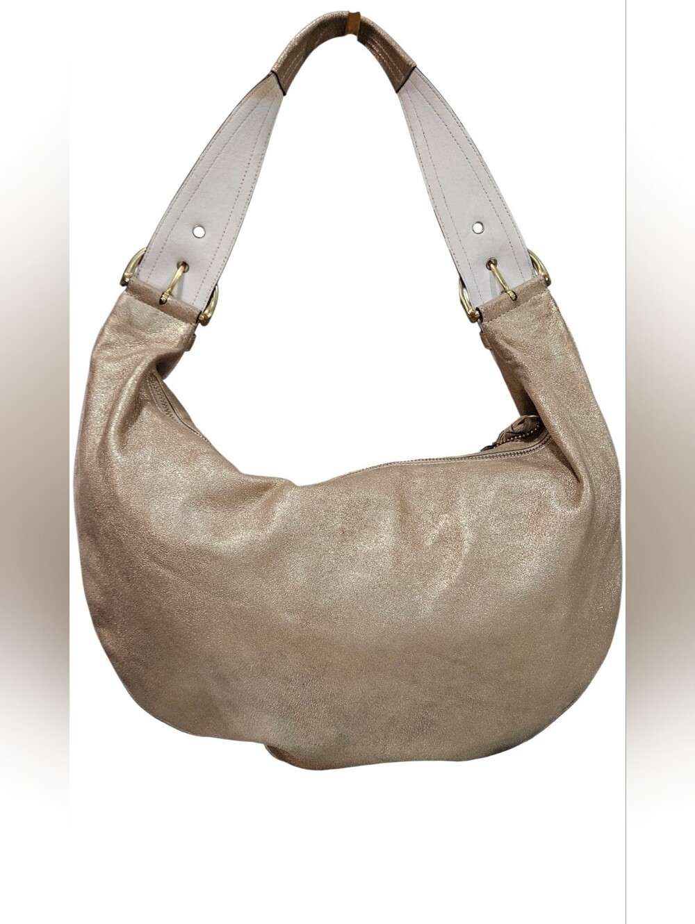 Coach Soho 2005 Limited Edition Metallic Goat Suede Hobo W/Legacy Kisslock - Picture 3 of 16
